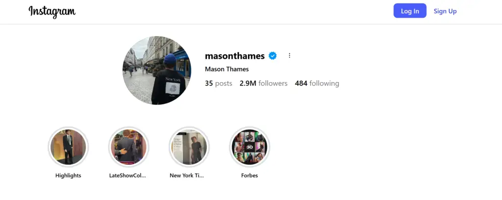 Mason Thames Instagram: Connecting with Fans in the Digital Age