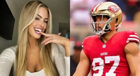 Nick Bosa and Jenna Berman