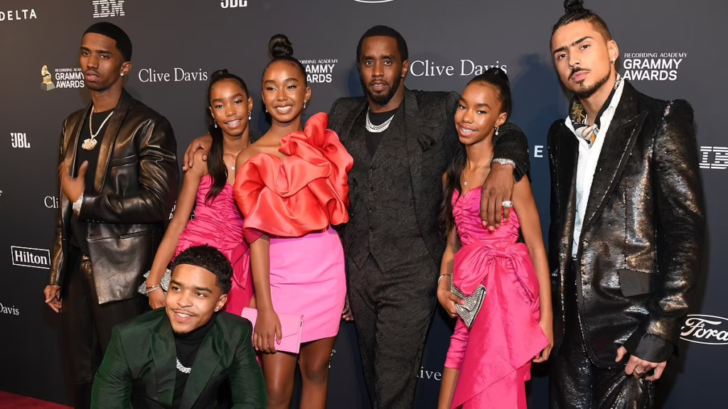 Diddy Children — His Family of Seven