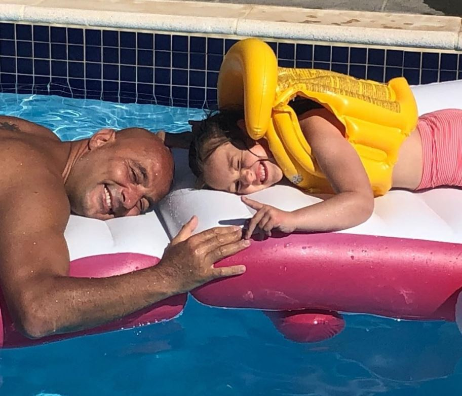 Gianluca Cugnetto and Hannah Waddingham