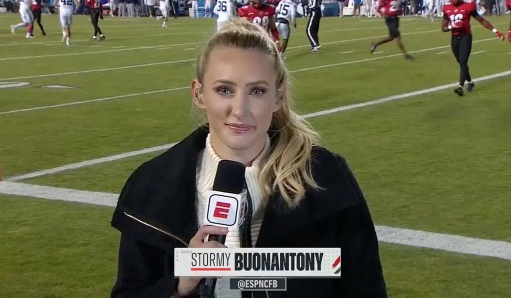 Stormy Buonantony age and Biography (2026) – ESPN Sideline Reporter Stormy Buonantony UFL Reporter